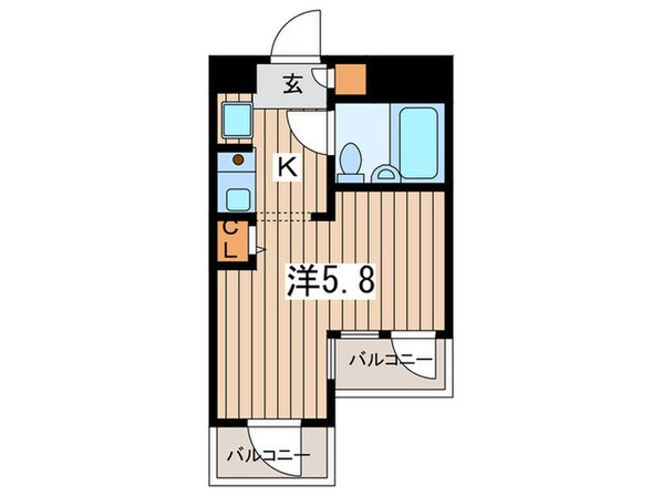 ＤＯＭ登戸の物件間取画像